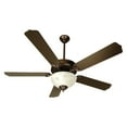 thumbnail image 6 of Pro Builder 207 52'' Ceiling Fan Kit with Light Kit in Brushed Polished Nickel by Craftmade K11205 in Nickel Finish, 6 of 9