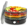 thumbnail image 1 of NutriChef Déshydrateur Alimentaire Électrique de Comptoir - Conserve les Aliments à Plusieurs Niveaux - Déshydrate Poisson, Viandes, Champignons, Fruits et Légumes - 5 Facile à Nettoyer Empilable, 1 of 8