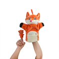 thumbnail image 2 of Marionetas de mano CHAO zorro juguetes de peluche para juegos de rol color naranja, 2 of 2