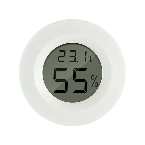 Bewildely Termómetro con pantalla LCD Weather Digital Higrómetro Operado Outdoor Equipment Temperature Company Termómetros Blanco Bewildely GJ2802-03