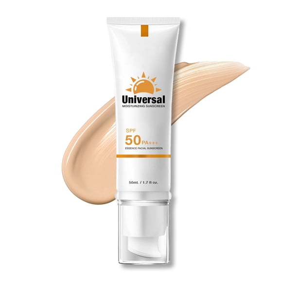 Protector solar facial con color YFKEJI SPF 50+ hidratante 50 ml