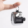 thumbnail image 4 of Product Classification Fitness & Yoga Product Title Number Tally Portable Number Test Lap 4 Handy Counter Clicker Metal Digits Fitness & Yoga Platform Competitor Title 4 Digit Counter Portable Metal, 4 of 5