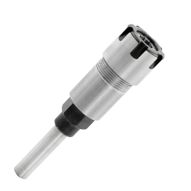 Extensor de soporte de mandril de extensión de pinza de enrutador de vástago de 8 mm para pinzas de 8 mm shamjiam Barra de extensión de collar