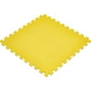 Norsk 24 sq ft Interlocking Foam Floor Mat, 6-Pack, Yellow