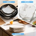 thumbnail image 5 of Sekonow 20 Pack Platter Storage Dividers - 15.8x11.8in Long Felt Porcelain Plate Dish Protectors, Serving Tray Separators Pads for Stacking in Cabinet or China Storage Containers, 5 of 7