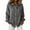 Dark Gray, variant on Long Sleeve Shirts for Women ZDNIXIAN Women Leopard Print Collared Long Sleeve Button Down Shirt, Loose Casual Blouse, Relaxed Fit Printed Tunic Top