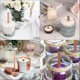 thumbnail image 3 of 50 Pieces Wooden Candle Wick, Candle Wick With Iron Holder Candle Wicks For Candle Making And Diy Crafts (yellow), 3 of 4