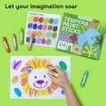 thumbnail image 2 of ARTISTRO 100% Washable Tempera Paint Sticks for Kids - 24 Non-toxic Paint Markers for Kids - Color Sticks with Twist Design, Coloring Pages Included, 2 of 4