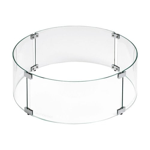 Buyers Choice Phat Tommy Premium Tempered Glass Outdoor Firepit Flame Guard by Buyers Choice