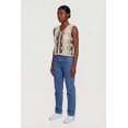 thumbnail image 3 of Women's Floral Crochet Button Front Vest, 3 of 4