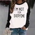thumbnail image 2 of Camisas Para Mujer Moda Manga Larga Cuello Redondo Blusa Estampada Otoño Causal Pullover Tops Odeerbi ODB127984, 2 of 5