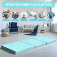 thumbnail image 6 of Tri-Fold Memory Foam Mattress 3 Inch, Portable Folding Mattress for Camping, Guest Bed & Travel, 6 of 8