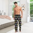 thumbnail image 7 of GZHJMY Lovely Dog Claw Mens Pajama Pants, Comfortable and Soft Men&nbsp;Pajama&nbsp;Bottoms, with Pockets and Drawstring, Christmas New Year Birthday Father's Day, 7 of 7