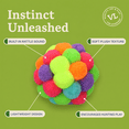 thumbnail image 5 of Vibrant Life Pastel Pom Pom Cat Toy, 1 Piece, 5 of 8