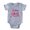 Heather Grey, variant on CafePress - I Wear Pink For My Mom - Cute Infant Baby Football Bodysuit