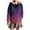 Hot Pink, variant on Women's Ombre Zip-Up Hoodie, Long Sleeve Drawstring Casual Jacket with Pockets - Trendy Outerwear Pink S