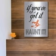 thumbnail image 5 of Luxe Metal Art 'Haunt It' by Lettered & Lined, Metal Wall Art, 12"x16", 5 of 9