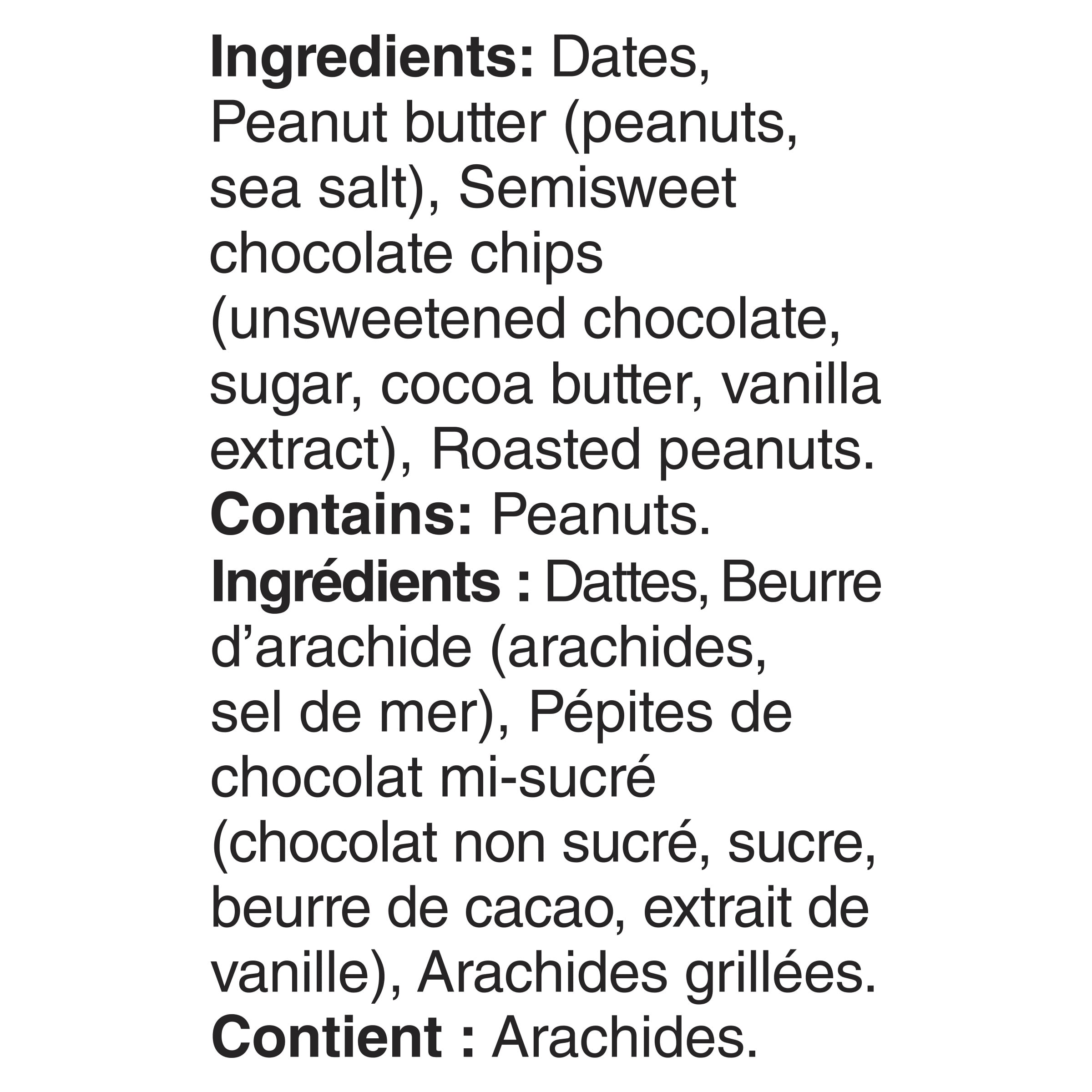 Larabar Gluten Free Peanut Butter Chocolate Chip, 5 bars x 45 g, 225 g