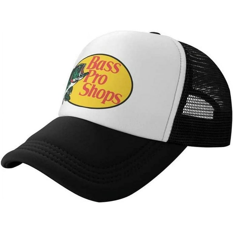 Mryumi Baseball Cap & Trucker Hat Mesh Cap Bass Pro Shop - Unisex  Adjustable Snapback Closure Cap 