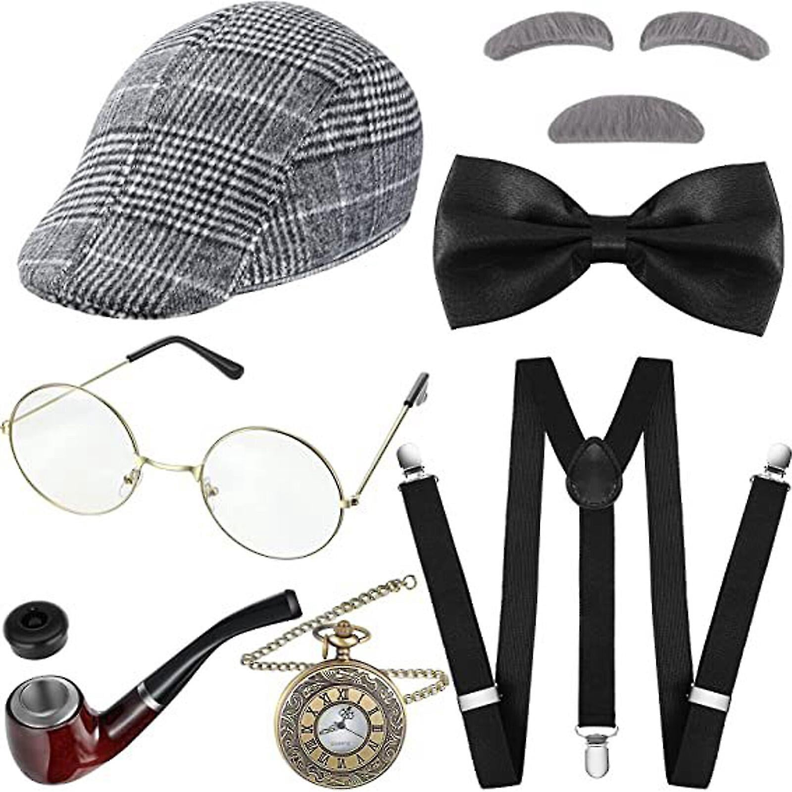 Gorra Calva Realista Con Gafas – Disfraz De Anciano Divertido Para Halloween, Carnaval Y Fiestas De Cosplay