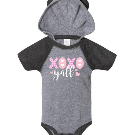 

Inktastic Valentine s Day Hugs and Kisses XOXO Y all Gift Baby Boy or Baby Girl Bodysuit