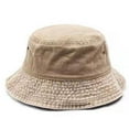 thumbnail image 6 of COCOpeaunt Women Fashion Retro Denim Washed Bucket Hat Cotton Foldable Fisherman Cap Men Outdoor Sunscreen Fishing Hunting Hat Beach Hat, 6 of 6