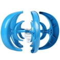 thumbnail image 2 of Wind Turbine Lantern Double Layer 5‑Blade Generator Electricity Producer Assembly 800W48V, 2 of 5