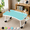 Blue, variant on Oversized Foldable Laptop Bed Desk with Cup Holder, Drawer, USB, Fan and Lamp, Portable Bed Tray for Eating, Reading, Working
