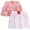 Red + White, variant on Toddler Training Skort, Soft Cotton Absorbent Training Underwear for Baby Girls（2-4Y）