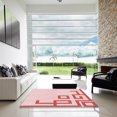 thumbnail image 7 of Ahgly Company Machine Washable Indoor Square Transitional Light Rose Pink Area Rugs, 5' Square, 7 of 7