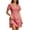 Red, variant on Wedding Guest Dresses for Women Spring Maxi Short Sleeve Plus Size Womens Dress V-Neck Solid Color Long Casual Summer Red M