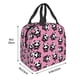 thumbnail image 3 of Fotbe Cute Panda Bolsa Térmica con Estampado y Forro de Aluminio Grueso Bolsa de Almuerzo con Bolsillo Frontal para Hombres y Mujeres, Ideal para Trabajo, Escuela, 3 of 8
