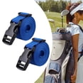thumbnail image 6 of QccHieUs 2Pcs Golf Cart Bag Straps Fastener Belts Practical Adjustable with Quick Release Blue, 6 of 9