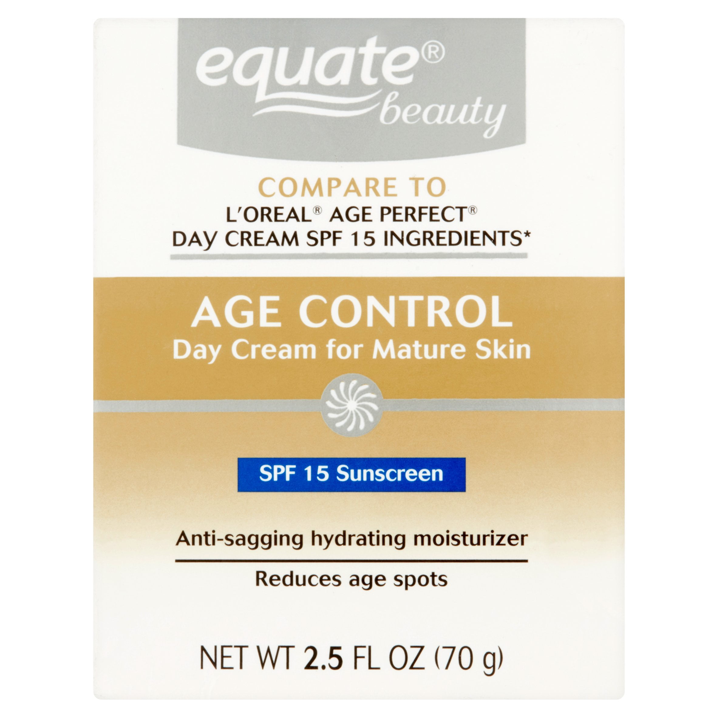 Equate Beauty Age Control Day Cream for Mature Skin, 2.5 fl oz by Wal-Mart Stores, Inc.
