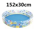 thumbnail image 3 of 5ft x 12in Inflatable Swimming Pool Household Swimming Pool, Outdoor Inflatable Swimming Paddling Pool Garden Kid Pools, 3 of 8