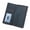 Black, variant on LAATIKUI Men's Wallet Crazy Horse Leather Long Wallet Bifold Genuine Leather Retro Wallet
