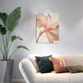 thumbnail image 3 of CozyNet Detailed Botanical Art Showing Veins, Textures & Delicate Flower Petal Details Wall Art Prints With Frame Canvas Perfect for Living Room & Bedroom, Ready to Hang, Wall Decor 16"x20"in, 3 of 4