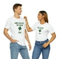 thumbnail image 6 of When Irish Eyes Are Smiling Run unisex white St. Patricks Day tee, 6 of 6