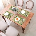 thumbnail image 6 of XMXT Woven Placemats Set of 1, Desert Plant Watercolor Stain Resistant Table Runner Anti-Skid Place Mats for Dining Table, 12 x 18 inches, 6 of 6