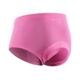 thumbnail image 2 of Tignapoo Lixada Women's Custom Silicone Padded Cycling Briefs in Pink - Size EU L, Designed for Comfort and Moisture-Wicking during Long Rides with 3D Gel Padding and Flatlock Seams, 2 of 6