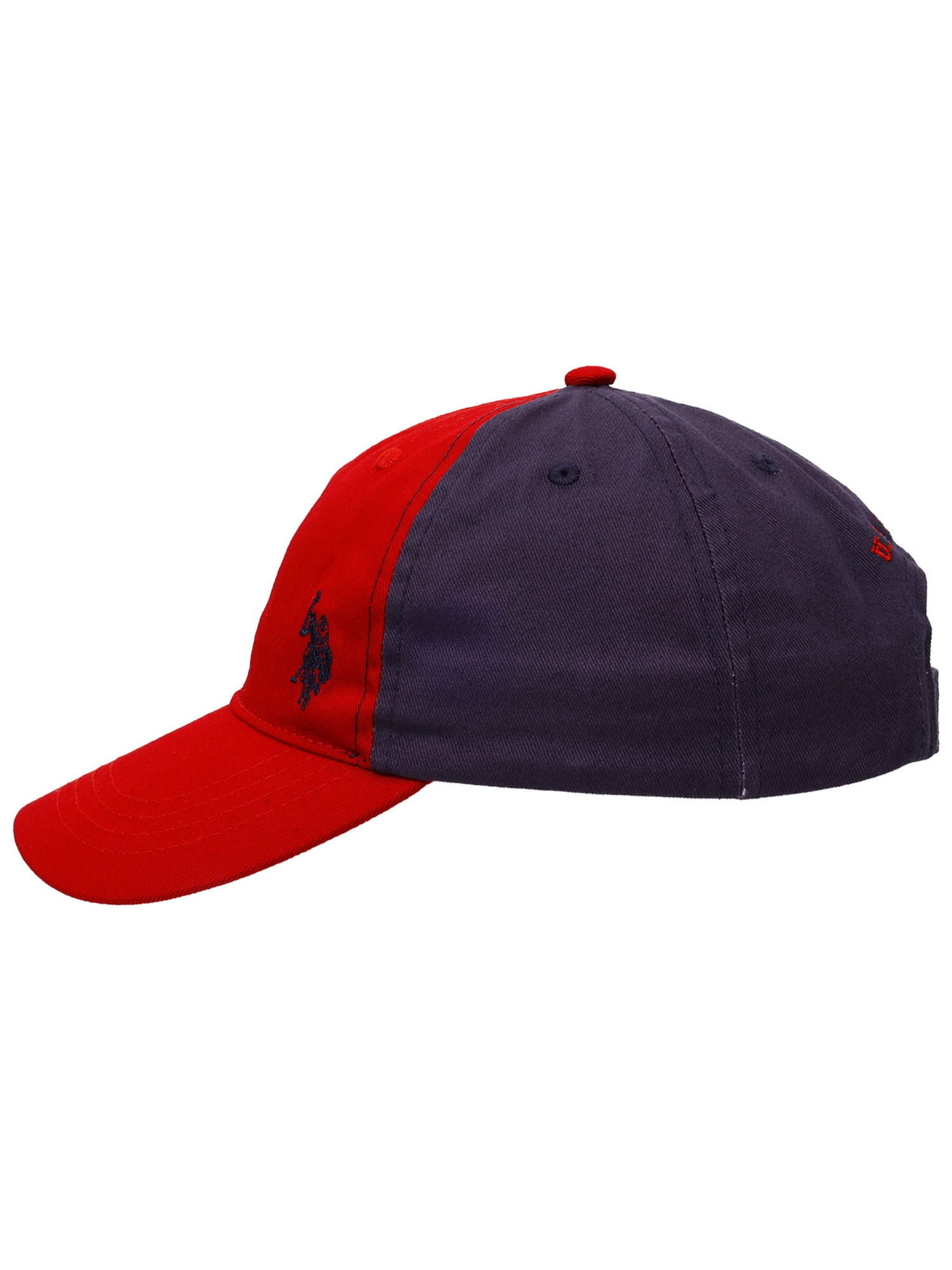 U.S. Polo Assn. Boys' Double Horseman Cotton Twill Hat, OSFM