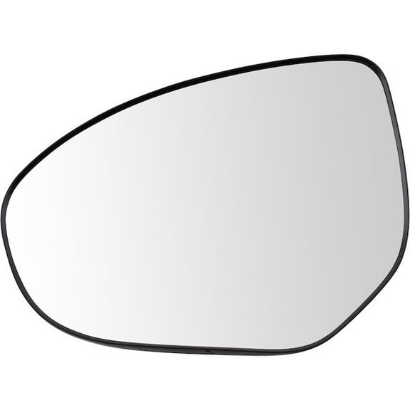 Left Door Mirror Glass - Compatible with 2010 - 2013 Mazda 3 2011 2012
