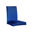 thumbnail image 1 of 2X Silla de Comedor Elástica Cubierta de Asiento Cubierta Protectora Protección de Silla Azul BLESIY Fundas para sillas, 1 of 8