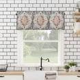 thumbnail image 4 of Hokiten Rod Pocket Curtain Valance, Rustic Geometric, Farmhouse Window Valance for Living Room, Bedroom, Kitchen Farmhouse Shabby Chic Ethnic Tribal 42"W x 12"L, 4 of 8
