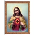 thumbnail image 1 of Cuadro Decorativo - Sagrado Corazón 3 Jr Impresión en canvas, estrechado., 1 of 2