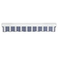 thumbnail image 5 of Awntech 8 Ft Key West Left Motorized Heavy Duty Patio Retractable Awning with Cassette (96in x 9.38in x 78in), Navy/Gray/White Multi, 5 of 8