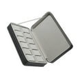 thumbnail image 2 of maskred Ring Holder With Removable Cushions Showcase Rings With Elegance Multiple Size balck 12 slots 1Set, 2 of 6
