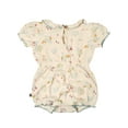 thumbnail image 2 of Modern Moments by Gerber Baby Girl Ruffled Bubble Romper, Sizes 0/3 Months - 24 Months, 2 of 9