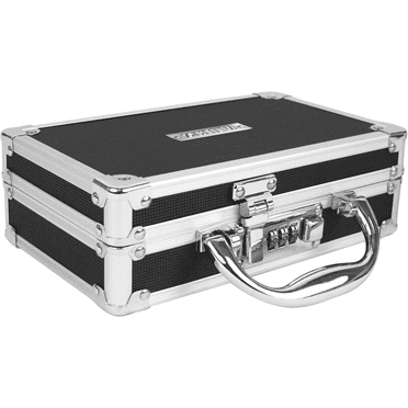 Vaultz Locking Medicine Case, Black