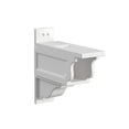 thumbnail image 3 of Mayne Dover Mailbox Arm Mount White Plastic Mailbox Post, 3 of 13